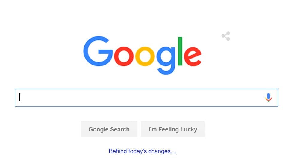 Google new logo