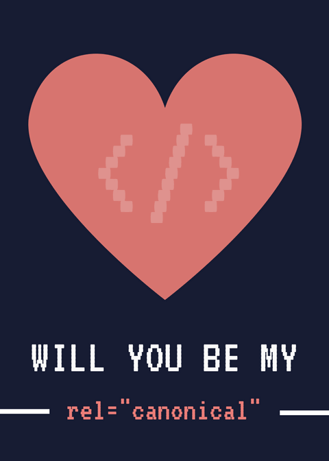 Valentine Card for SEO